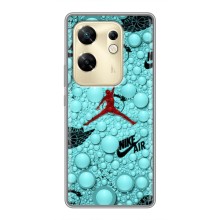 Силіконовый Чохол Nike Air Jordan на Інфінікс Зеро 30 (Джордан Найк)