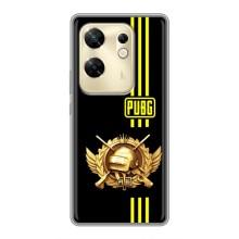 Чохол (TPU) з картинкою "Лого Пабг" на Інфінікс Зеро 30 – Логотип PUPG