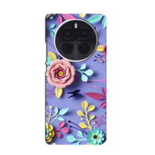 Чехлы с Цветами для Infinix Zero 40 5G (VPrint) (Цветочный дизайн)