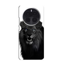Чохли з картинкою животних Infinix Zero 40 5G (Чорний ЛЕВ)