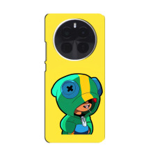 Чехол Бравл Старс для Infinix Zero 40 5G – Леон (LEON)