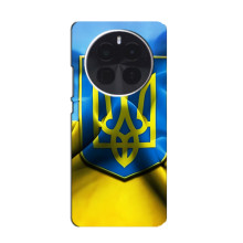 Чехол с картинкой (Патриотический ГЕРБ) на Infinix Zero 40 5G (Герб и Флаг Украины)