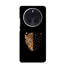 Чехол с леопардовым принтом на Infinix Zero 40 5G – Леопард на черном