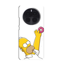 Чjхол з Сімпсонами для Infinix Zero 40 5G (VPrint) – Гомер з пончиком