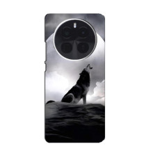 Чехол с Волком на Infinix Zero 40 5G (Волк и луна)