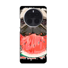 Чехол (ТПУ) Милые собачки для Infinix Zero 40 5G (Смешной Мопс)