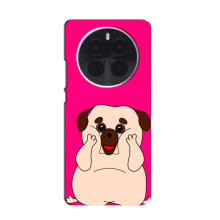Чехол (ТПУ) Милые собачки для Infinix Zero 40 5G (Веселый Мопсик)
