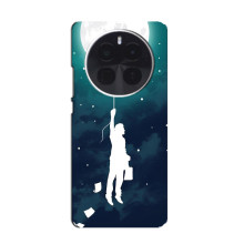 Чехол (ТПУ) с планетами на Infinix Zero 40 5G (To The moon)