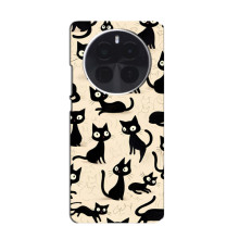 Чохол з малюнком кіт на Infinix Zero 40 5G (Чорні коти)