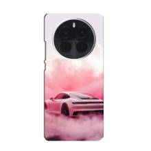 Чохол з авто Порше для Infinix Zero 40 5G – Рожевий Порше