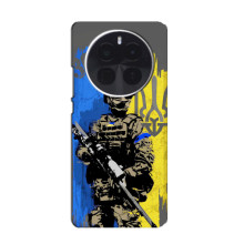 Чохол з українським воїном на Infinix Zero 40 5G – Воїн з гербом