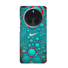 Силиконовый Чехол на Infinix Zero 40 5G с картинкой Nike (Найк зеленый)