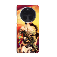 ЗСУ Чехлы (TPU) для Infinix Zero 40 5G (Женщина солдат)