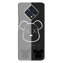 Чехлы для Infinix Zero 8 - Bearbrick Louis Vuitton (PREMIUMPrint) – БеарБрик глаза