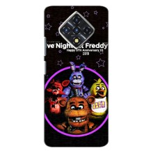 Чехлы Пять ночей с Фредди для Инфиникс Зеро 8 (Лого Фредди)