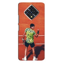 Чехлы с принтом Спортивная тематика для Infinix Zero 8 – Алькарас Теннисист