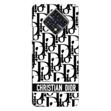 Чехол (Dior, Prada, YSL, Chanel) для Infinix Zero 8 – Christian Dior