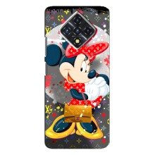 Чехол Disney Mouse Infinix Zero 8 (PREMIUMPrint) – Minni с бантиком