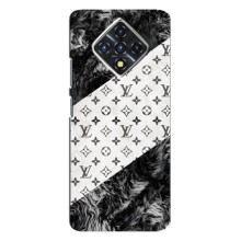 Чохол Стиль Louis Vuitton на Infinix Zero 8 (LV на білому)