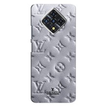 Текстурный Чехол Louis Vuitton для Инфиникс Зеро 8 – Белый ЛВ