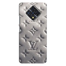 Текстурный Чехол Louis Vuitton для Инфиникс Зеро 8 (Бежевый ЛВ)