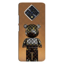 Чехлы для Infinix Zero 8i - Bearbrick Louis Vuitton (PREMIUMPrint)