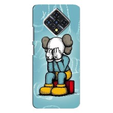 Чехлы для Infinix Zero 8i - Bearbrick Louis Vuitton (PREMIUMPrint) (Плач Bearbrick)