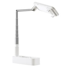 Подставка-держатель настольный USAMS US-ZB209 Multifunctional Live Show Foldable with lamp – White