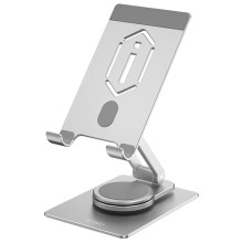 Подставка для планшетов WIWU ZM107 Desktop Rotation Stand For Tablet up to 12.9 inch – Серебряный