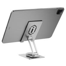 Підставка для планшетов WIWU ZM107 Desktop Rotation Stand For Tablet up to 12.9 inch – Срібний