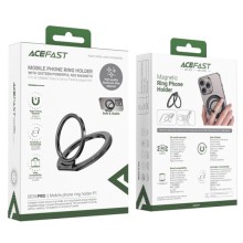 Тримач кільце Acefast P1 Magnetic Ring Phone Holder – Срібний