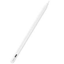 Стилус Hoco GM112 Intelligent anti-lost active capacitive pen with digital display for iP – White