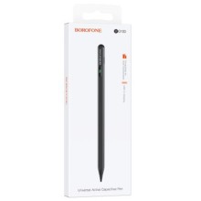 Стилус Borofone BG100 Universal active capacitive pen with digital display – Black