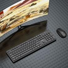 Набір клавіатура + миша Hoco GM17, бездротовий (English Version) – Чорний