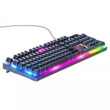 Клавіатура + миша дротова Hoco GM18 Luminous – Чорний