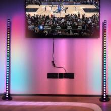 Підлогова кутова LED лампа RGB Magic 2 Bluetooth USB with app – Чорний