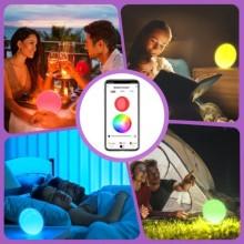 Настільний світильник SAL-010B Bluetooth USB interface with app – Білий