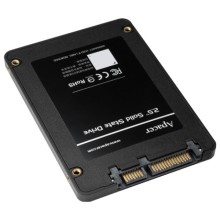 SSD диск Apacer AS340X 480GB 2.5" 7mm SATAIII 3D NAND Read/Write: 550/520 MB/sec – Чорний