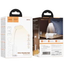 Настільна LED лампа Hoco HX10 Clip table lamp (1200mAh) – Білий