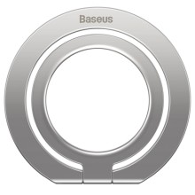 Держатель для телефона Baseus Halo Series Foldable Metal Ring (Single ring) (SUCH00001) – Серебряный