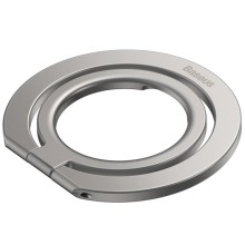 Держатель для телефона Baseus Halo Series Foldable Metal Ring (Single ring) (SUCH00001) – Серебряный