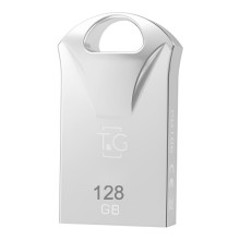 Флеш-драйв USB 3.0 Flash Drive T&G 106 Metal Series 128GB – Серебряный