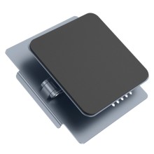 Держатель настольный Hoco PH52 Plus Might metal rotating – Серый