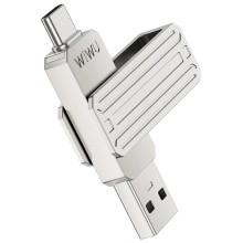 Флеш-драйв USB 3.0 Flash Drive WIWU Wi-FD001 3 in 1 128GB
