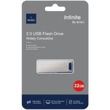 Флеш-накопичувач Wiwu Wi-FD002 Infinite USB 2.0 — 32GB – Срібний