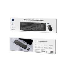 Беспроводная клавиатура+мышь WIWU KM-01 Office – Черный