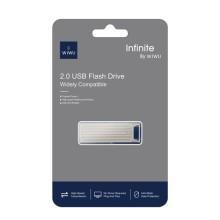Флеш-накопичувач WIWU Wi-FD002 Infinite USB 2.0 — 128GB – Срібний