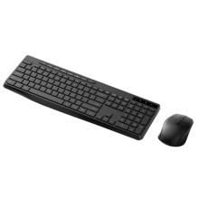 Беспроводная клавиатура+мышь WIWU KM-01 Office – Черный