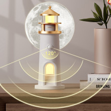 Проектор-нічник A08 Lighthouse 2in1 + Bluetooth колонка – Білий
