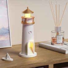 Проектор-нічник A08 Lighthouse 2in1 + Bluetooth колонка – Білий